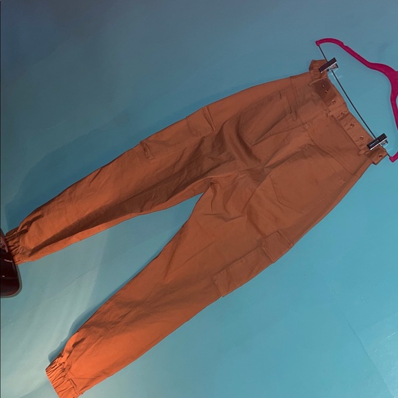 Brown cargo women pants size medium - Picture 2 of 13
